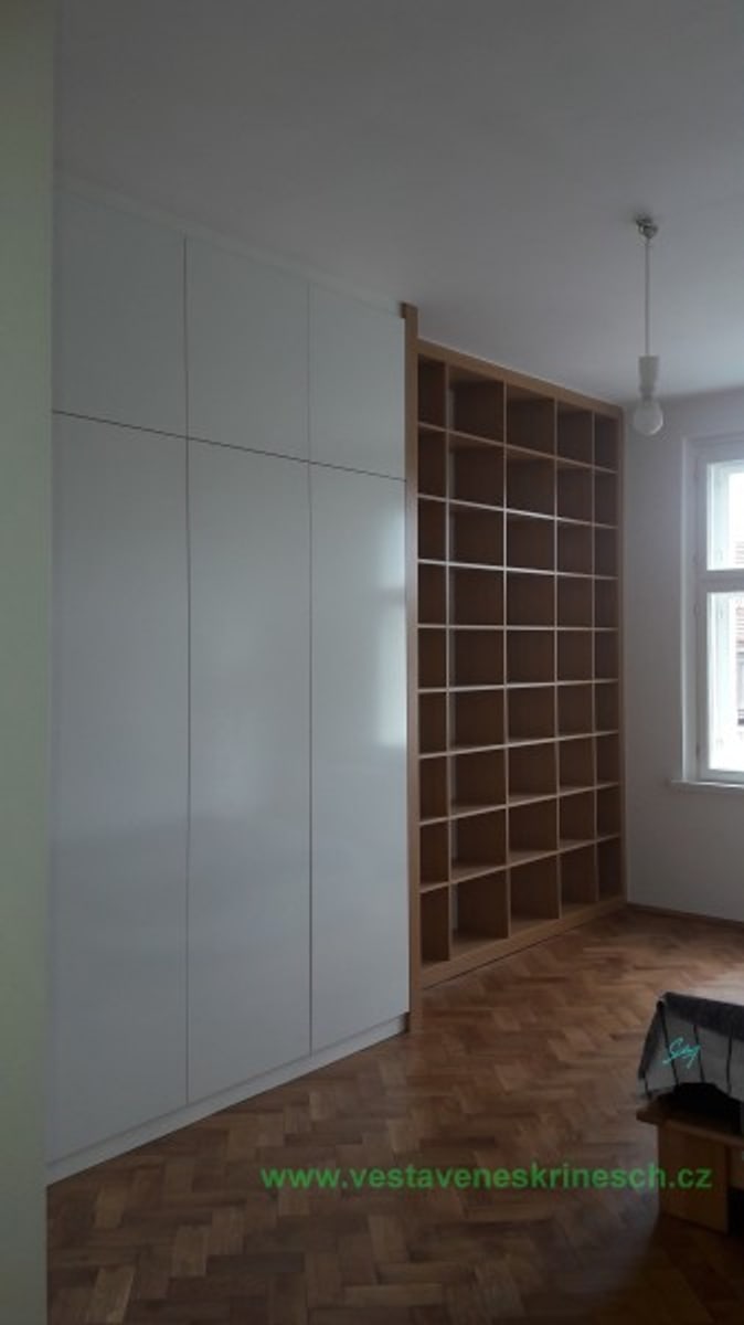Realizace vestavěné skříně